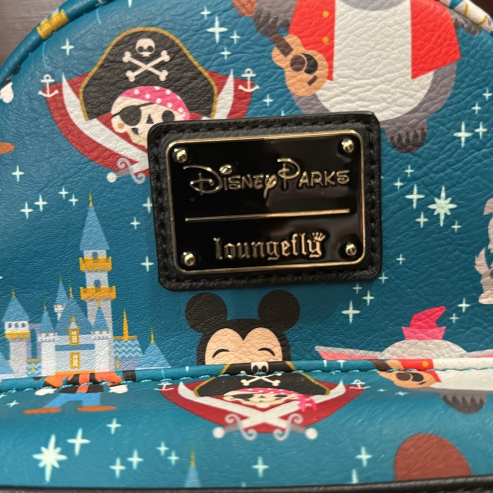 Disney World Park Icons Loungefly Mini Backpack - Picture 6 of 7